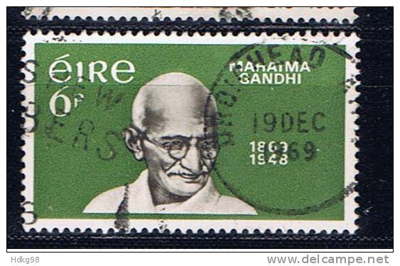 IRL+ Irland 1969 Mi 235 Mahatma Gandhi - Gebruikt