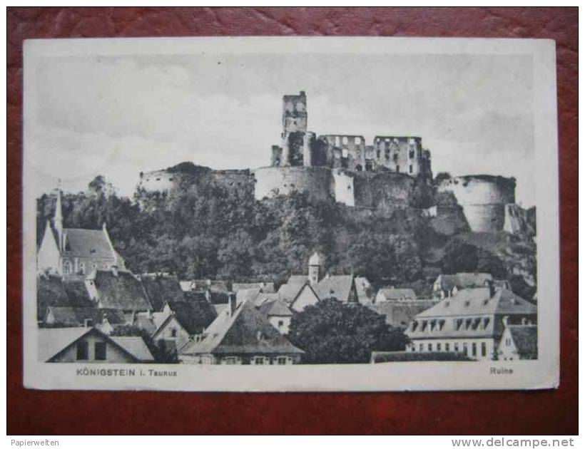 Königstein - Ruine - Koenigstein