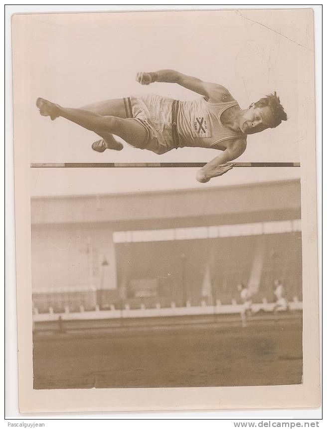 PHOTO PRESSE ATHLETISME 1933 - Athlétisme