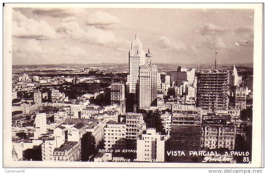 Brésil - Sao Paulo - Vista Parcial - Banco Do Estado - São Paulo