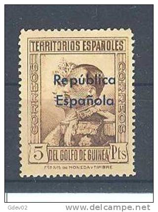 GUI243-L3560TAN.FAMILIA  REAL ESPAÑOLA.Guinee.GUINEA  ESPAÑOLA (Ed 243**) Sin Charnela.LUJO - Other & Unclassified