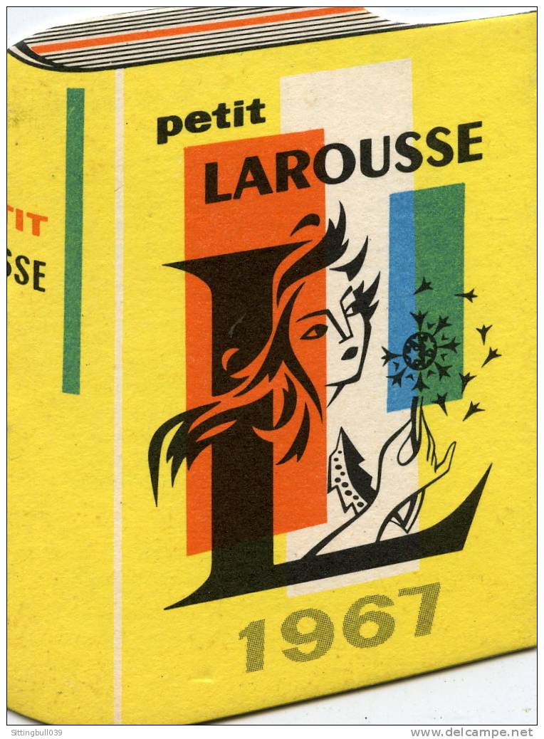 MINI CALENDRIER De 1967, Offert Par Le Dictionnaire, Le Nouveau Petit LAROUSSE. TBE. - Tamaño Pequeño : 1961-70