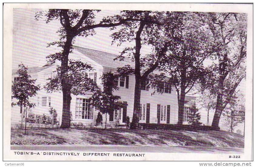 Etats-Unis - Tobin's Restaurant - Fairmount Corners Syracuse 9, N.Y - Syracuse