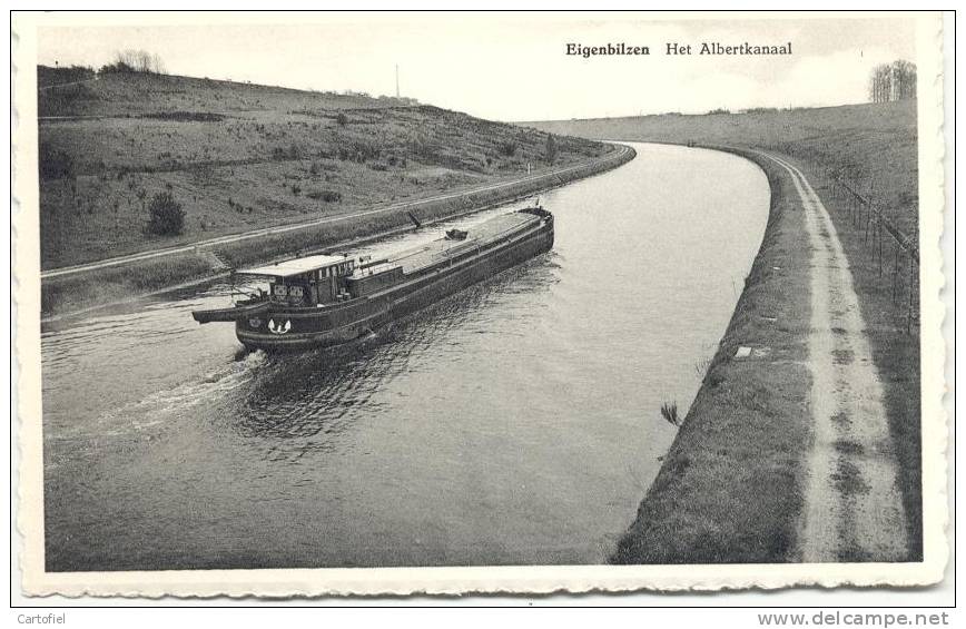 EIGENBILZEN- HET ALBERTKANAAL-SCHEEPVAART-PENICHES - Bilzen