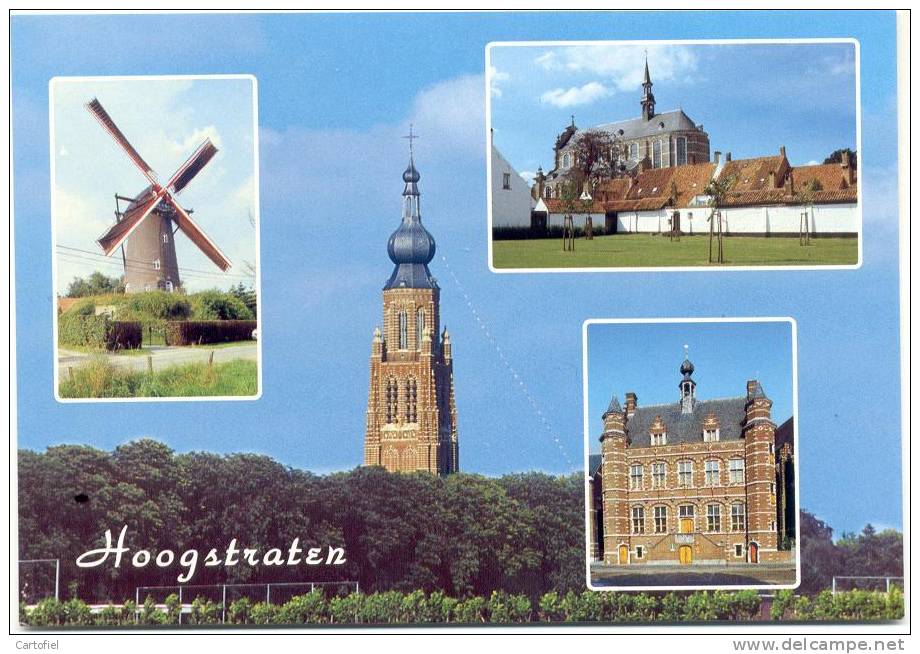 HOOGSTRATEN- MEERZICHT-WINDMOLEN-KERK - Hoogstraten