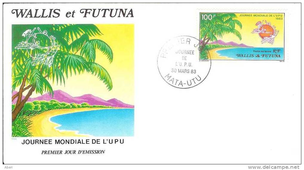 FDC 644  WALLIS Et FUTUNA  - PA 123  UPU - FDC