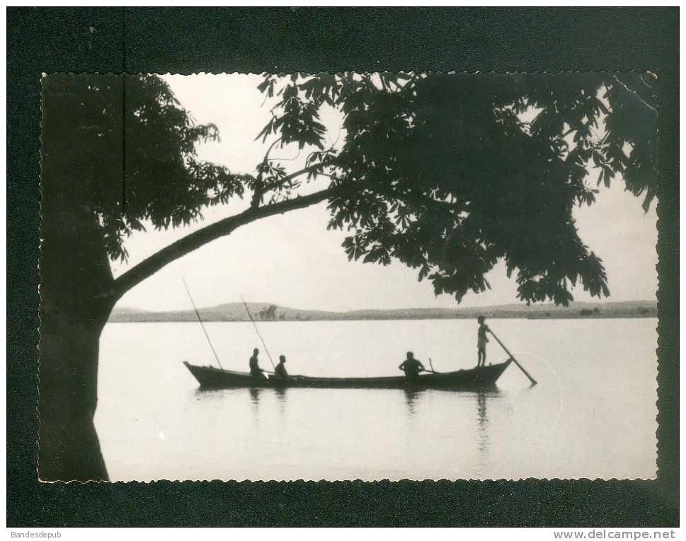 CPSM - Afrique - Bamako ( Pirogue Sur Le Niger Carte Photo éditeur Non Mentionné) - Mali