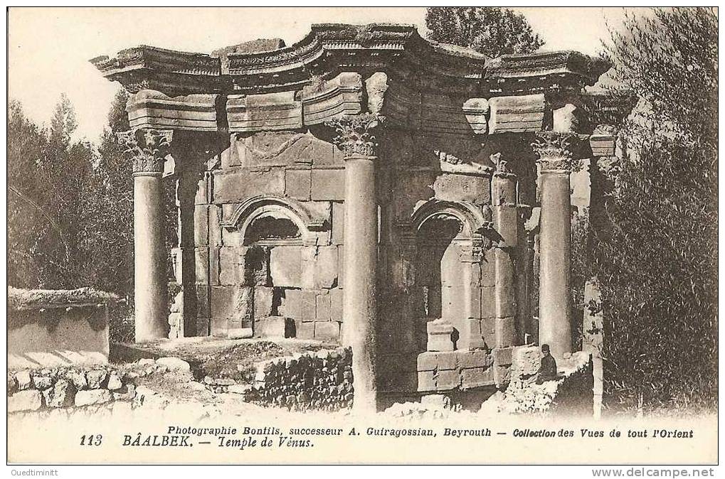 Liban.Baalbek , Temple De Vénus Belle Cpa. - Libanon