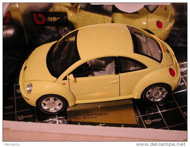 Burago 18-12021, VW New Beetle - Burago