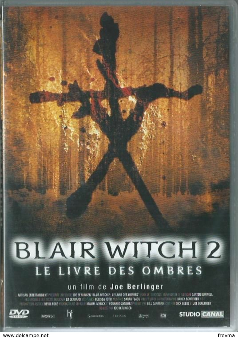 Dvd Blair Witch 2 Le Livre Des Ombres - Horreur
