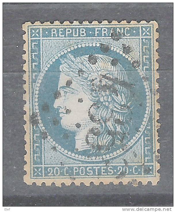 France,CERES N° 37 "Siège De Paris" Obl GC 4358 De YVETOT, Seine Inférieure / Maritime (indice 3) Bon Centrage,TB !! - 1870 Siège De Paris