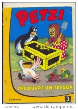 N°3  PETZI  DECOUVRE UN TRESOR. - Petzi