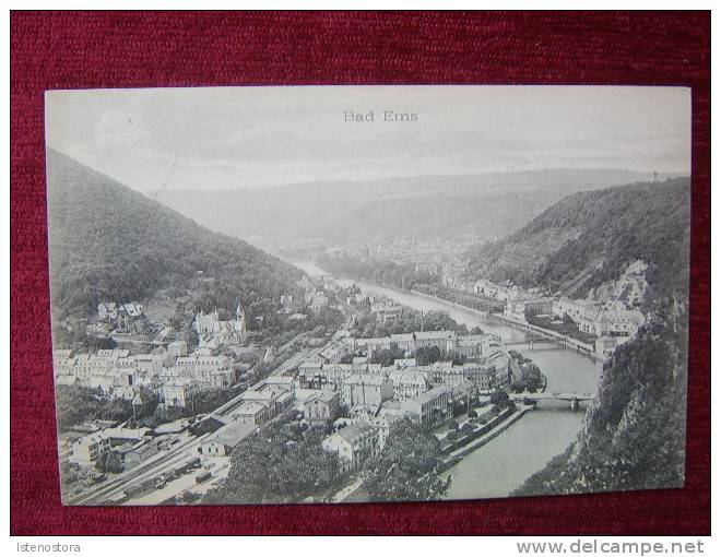 GERMANY / BAD EMS / 1908 - Bad Ems