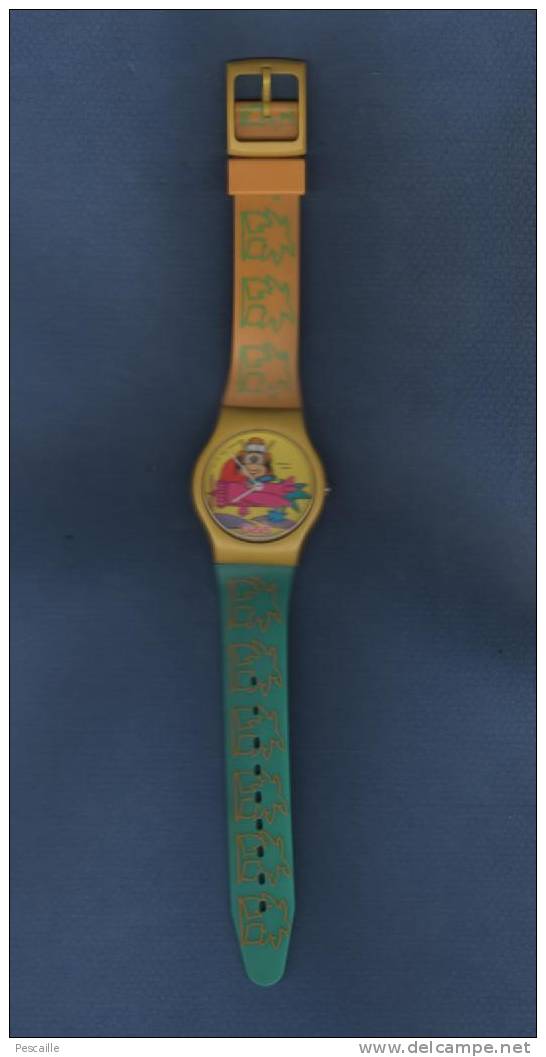 MONTRE PUBLICITAIRE OASIS - JAC / ITE 1993 FRANCE 3 - AVIATEUR - Advertisement Watches