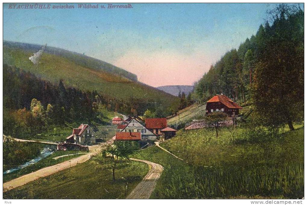 EYACHMUHLE  Entre Wildbach Und Herrenalb - Herrenberg