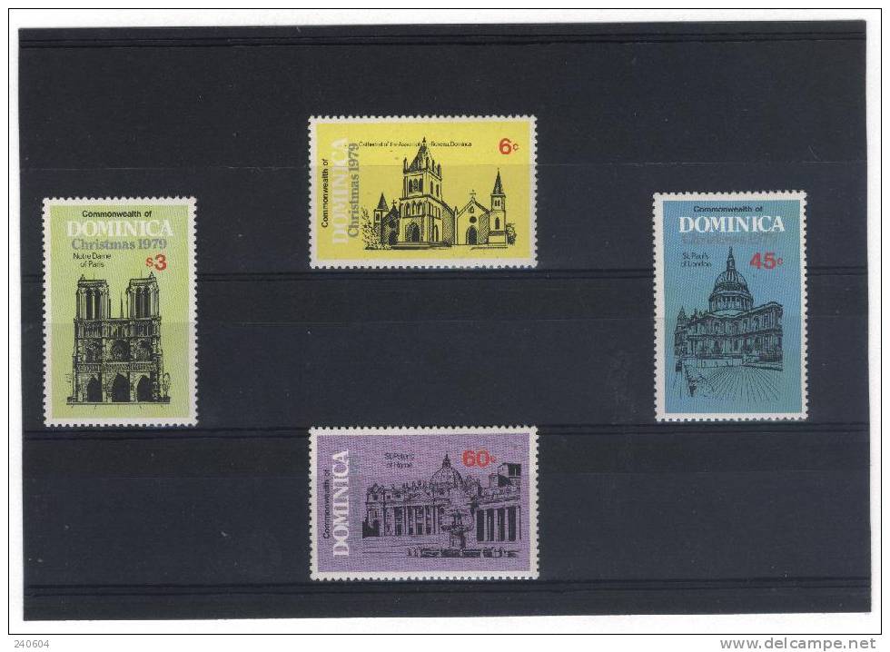 TIMBRES Du N° 630/33   - DOMINICA - Dominique (1978-...)