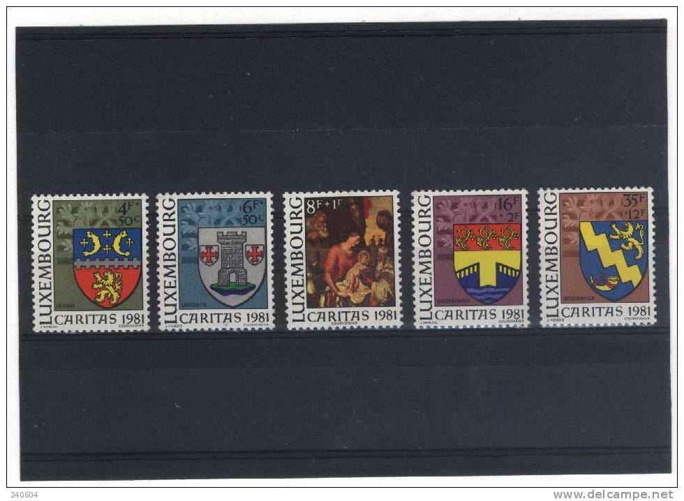 TIMBRES Du N° 991/5      -     LUXEMBOURG - Andere & Zonder Classificatie