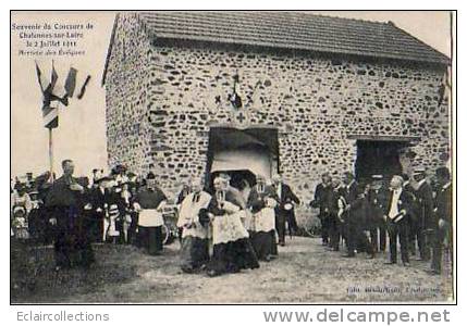 Chalonnes Sur Loire    49       ... Concours 2 Juillet 1911.. Arrivée Des Evêques  (voir Scan) - Chalonnes Sur Loire