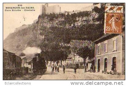 BESANCON..Gare  Rivotte..  Train .. Chemin De Fer - Besancon