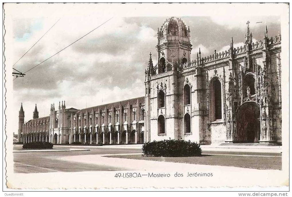 Portugal , Lisboa , Mosteiro Dos Jeronimos. - Lisboa