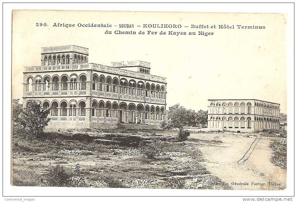 NIGER - HOTEL TERMINUS DU CHEMIN DE FER DE DE KOLIKORO (SOUDAN) RARE ! - Niger