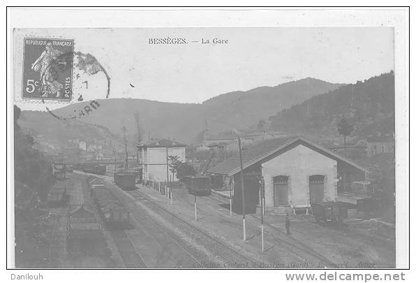 30 // BESSEGES - La Gare, Coll Coutarel Vue Intérieure  ** - Bessèges