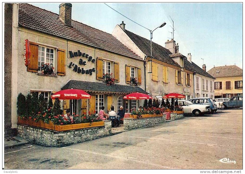 78  NEAUPHLE  LE  VIEUX  AUBERGE DE L'ABBAYE  ETAT MOYEN VOIR SCAN - Neauphle Le Chateau