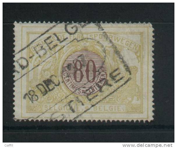 SP39 Met Stempel NORD-BELGE / HASTIERE - Nord Belge