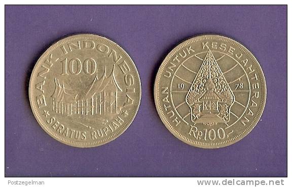 INDONESIA 1978 Used Coin 100 Rupiah KM42 - Indonesien