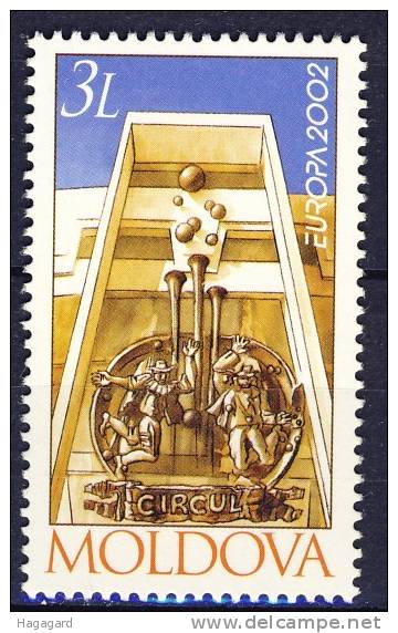 #Moldau 2002. EUROPE/CEPT: Circus. Michel 429. MNH(**) - 2002