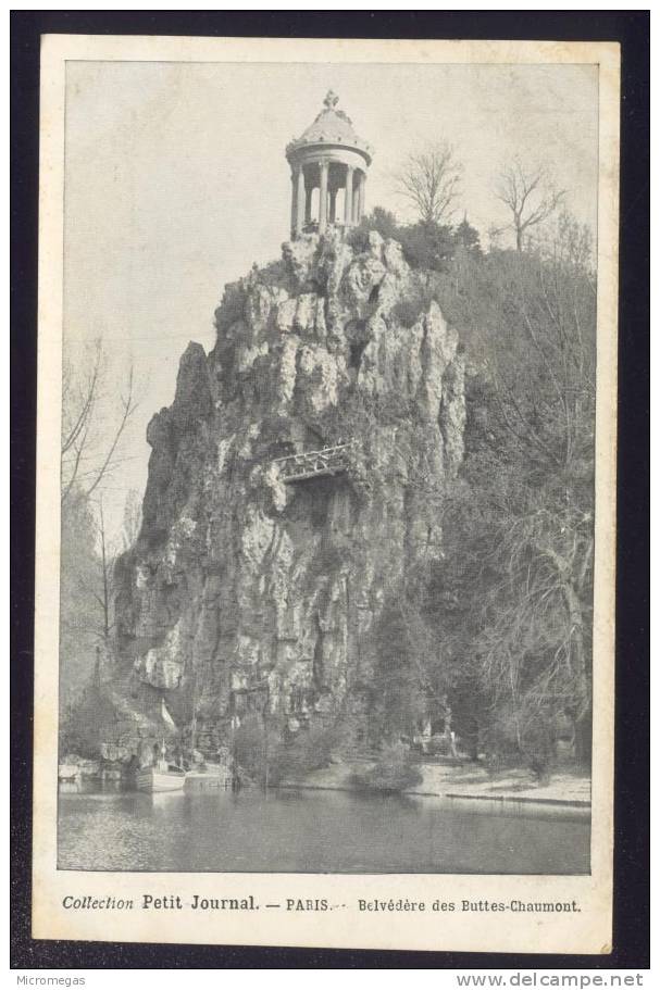 Paris,  Belvédère Des Buttes Chaumont, Collection "Petit Journal" - Arrondissement: 19