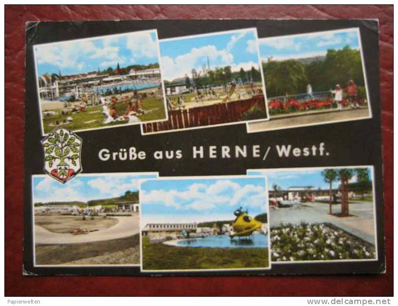 Herne - Mehrbildkarte - Herne