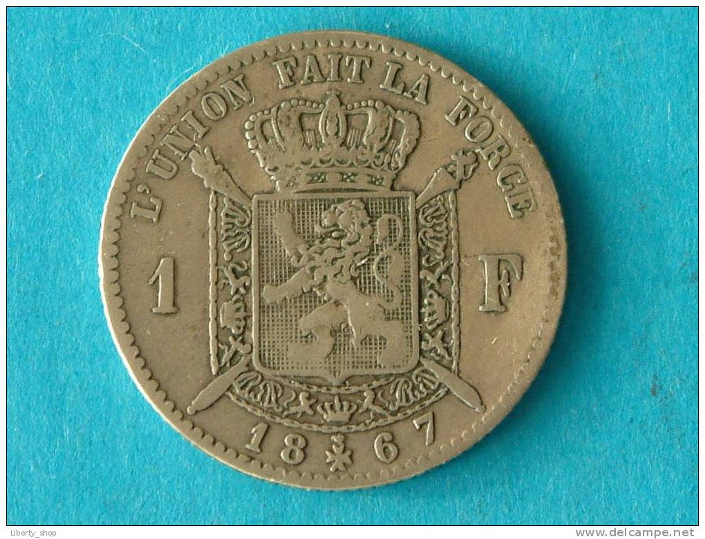 1867 FR - 1 FRANC ( 173 - For Grade, Please See Photo ) !! - 1 Franc