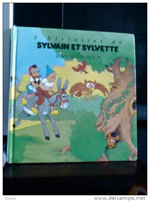 3 Histoires De Sylvain Et Sylvette Cartonné France Loisirs 1996 - Sylvain Et Sylvette