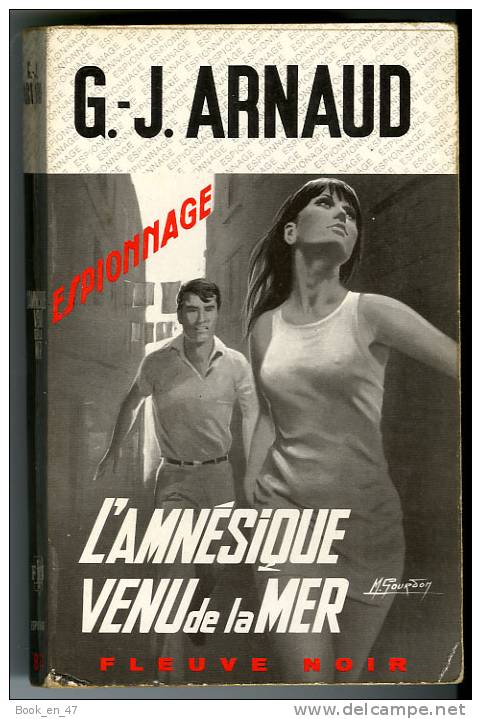 {44687} G.-J. Arnaud ; Espionnage N° 814 EO 1970. "l'amnésique Venu De La Mer"  " En Baisse " - Fleuve Noir