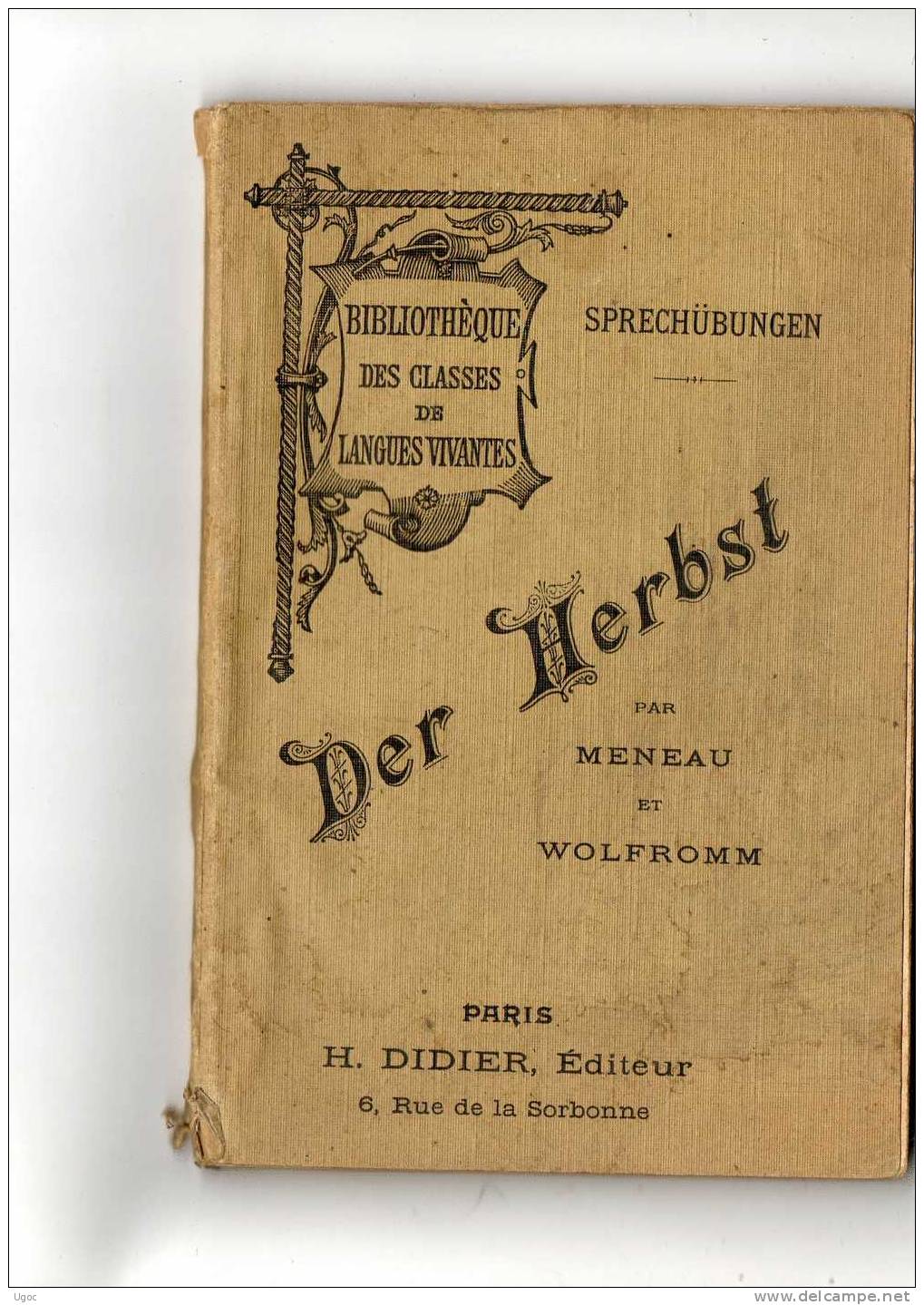 Livret De 72 Pages - 1902 - DER HERBST Par Méneau Et Wolfromm .169 - Autres & Non Classés