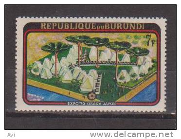 Burundi Expo Osaka 70. 7f .UMM - Sobres