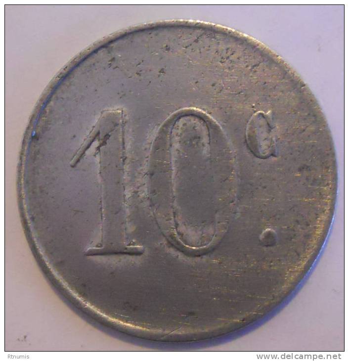 Barbaira 11 Union Des Commerçants 10 Centimes Elie 10.2 - Monétaires / De Nécessité