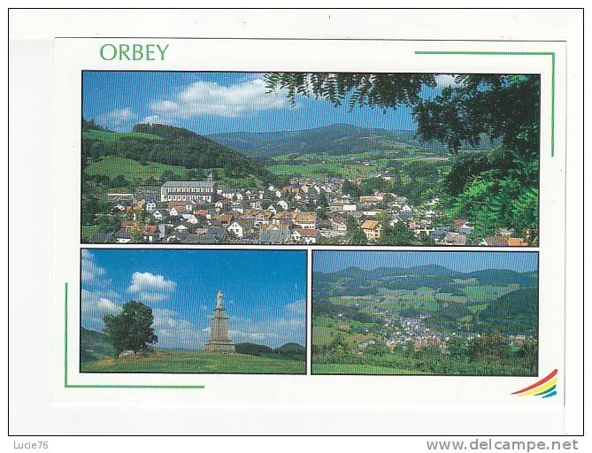 ORBEY  -  3 Vues - - Orbey
