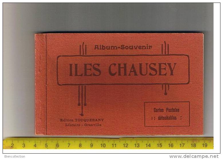 Manche.Carnet Des Iles Chausey.Manque 3 CPA Sur 10 - Autres & Non Classés