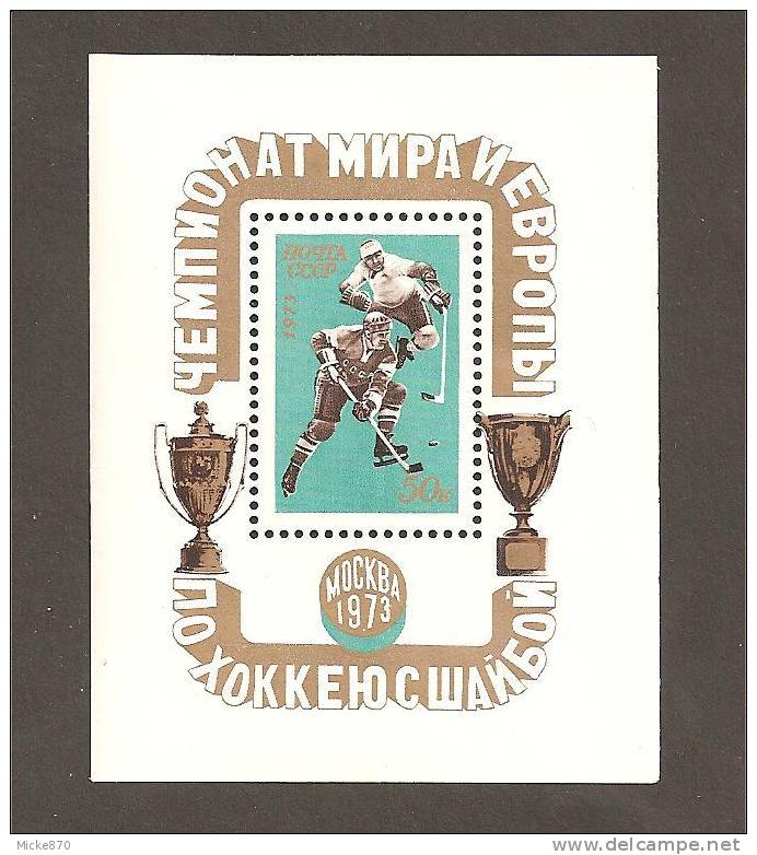 URSS Bloc N°83 Neuf** Hochey Sur Glace - Hockey (sur Glace)