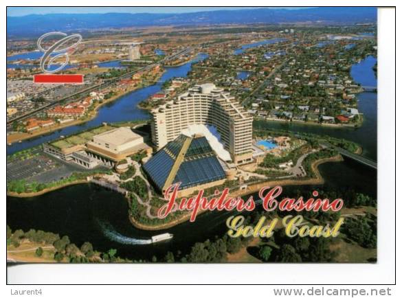 (230) 1 X Australian Casino Postcard - Carte De Casino Australian - Gold Coast - Casinos