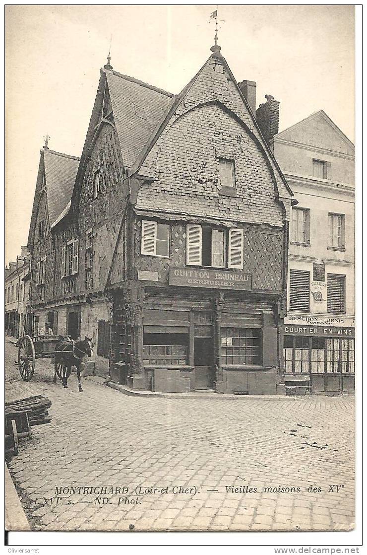 Montrichard   Vieilles Maisons - Montrichard