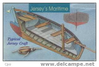 # JERSEY 59JERA Typical Jersey Craft 2 Gpt -boat,bateau-   Tres Bon Etat - [ 7] Jersey Und Guernsey