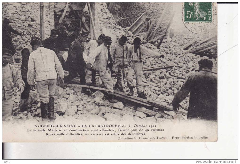 Catastrophe 1911 - Nogent-sur-Seine