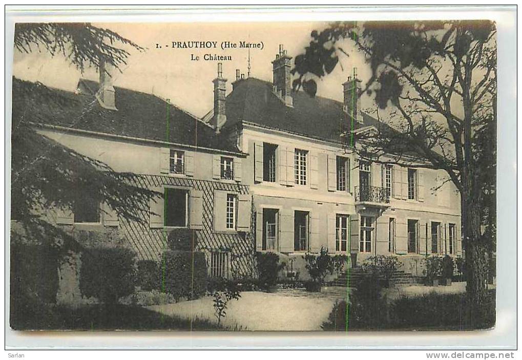 52 , Haute Marne , Ref 223 , PRAUTHOY , Le  Chateau - Prauthoy