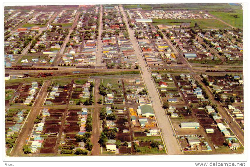 CAN37 : HUMBOLT  Aerial View Of The Town - Altri & Non Classificati