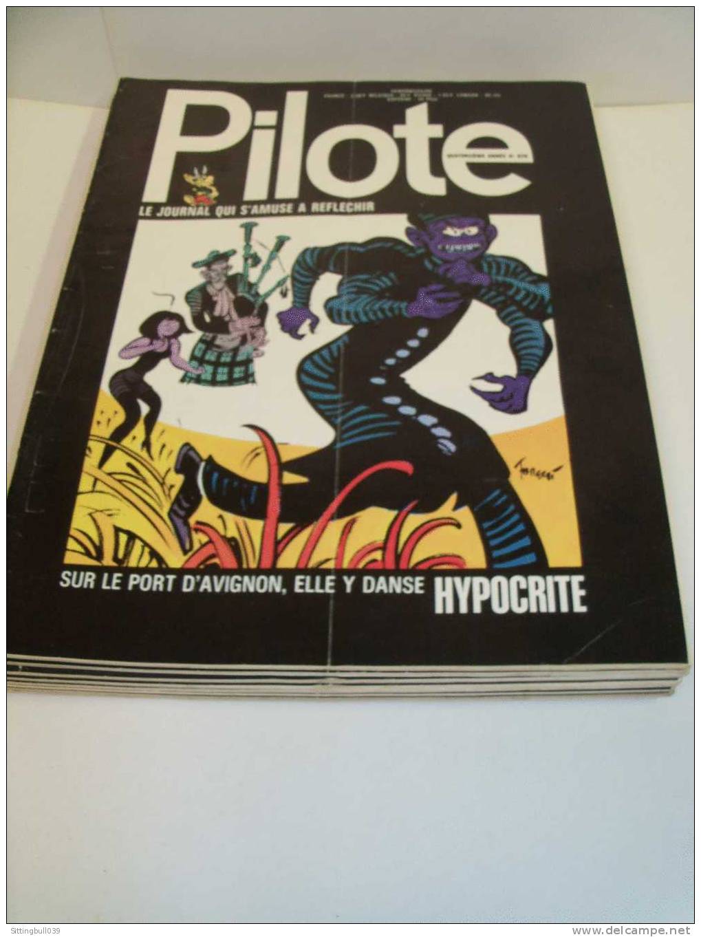 PILOTE. CORRESPONDANCE D´ALBUM N° 64. Du N° 678 Au 687. Soit 10 Numéros. 1972. Bon état. - Pilote