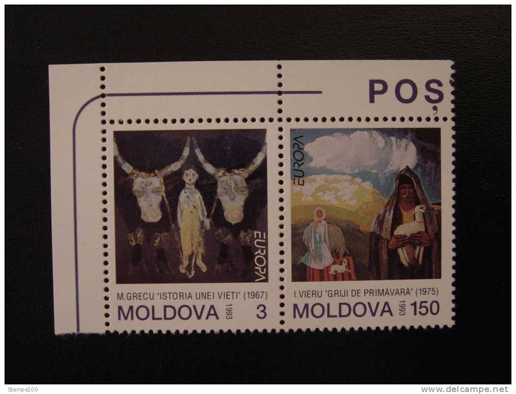 MOLDAVIA, MOLDAVIE, MOLDAWIEN,  CEPT 1993 MNH **   (021407) - 1993