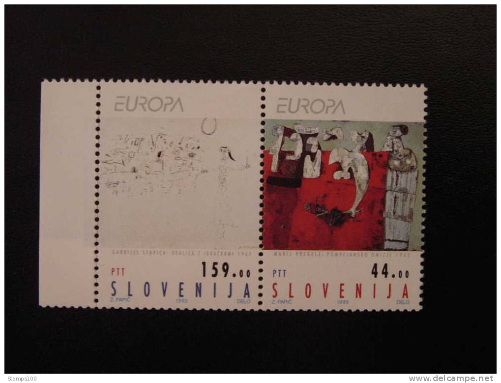 SLOVENIA, SLOVENIE, SLOWENIEN, SLOVENIE  CEPT 1993 MNH **   (021407) - 1993